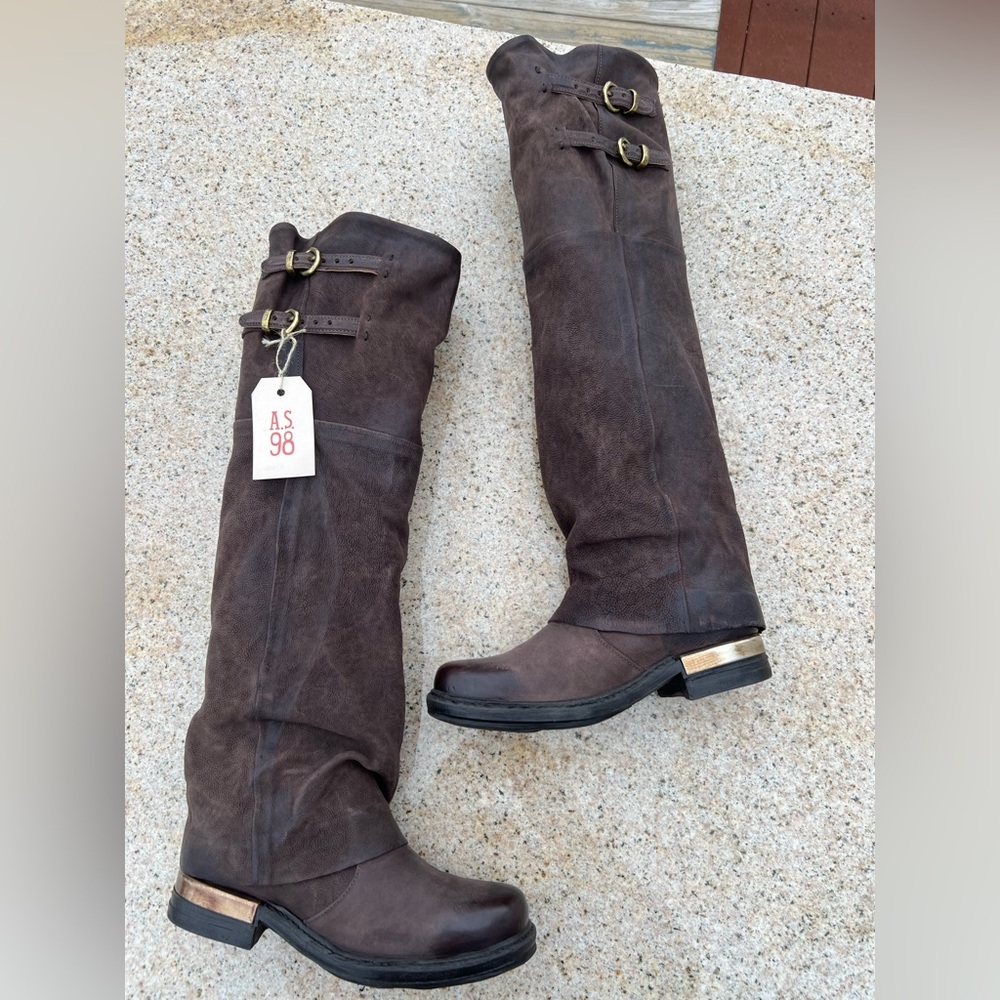 A.S 98 azul boots size 38 - Picture 1 of 5